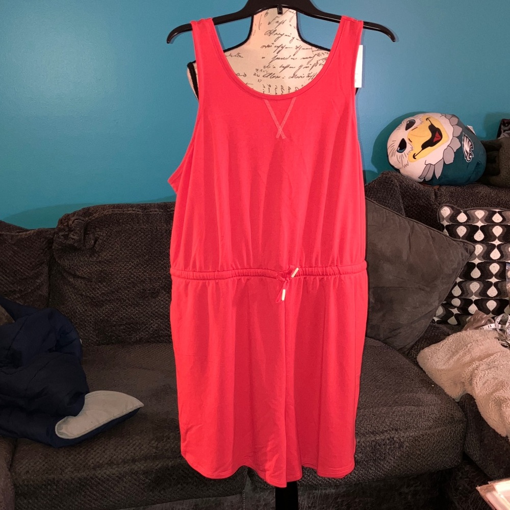 NWT Tek Gear Cross-Back Romper, 1X